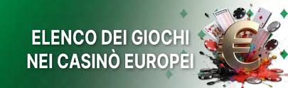 I migliori casino online europei live la guida completa